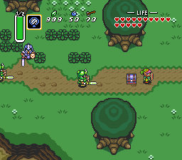 walking around with no sword